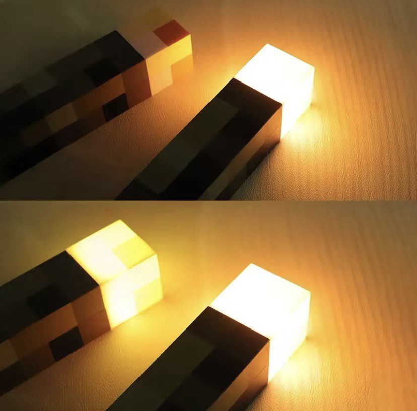 Minecubics Lamp Torch 4 colors