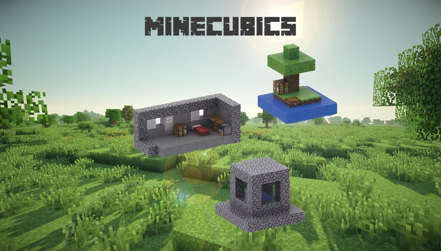 MineCubics Magnetic Set 3x 194pcs
